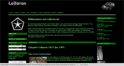 Desktop Screenshot of lebaron.de