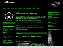 Tablet Screenshot of lebaron.de